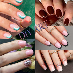 BlueZOO 15 sizes top label demonstrates precise sizing for every nail bed.