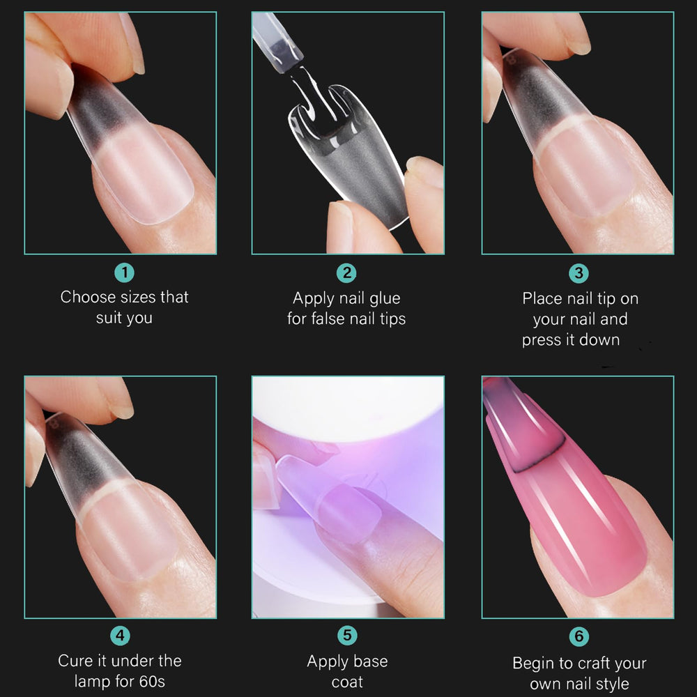 BlueZOO three shapes box set for versatile DIY nail art