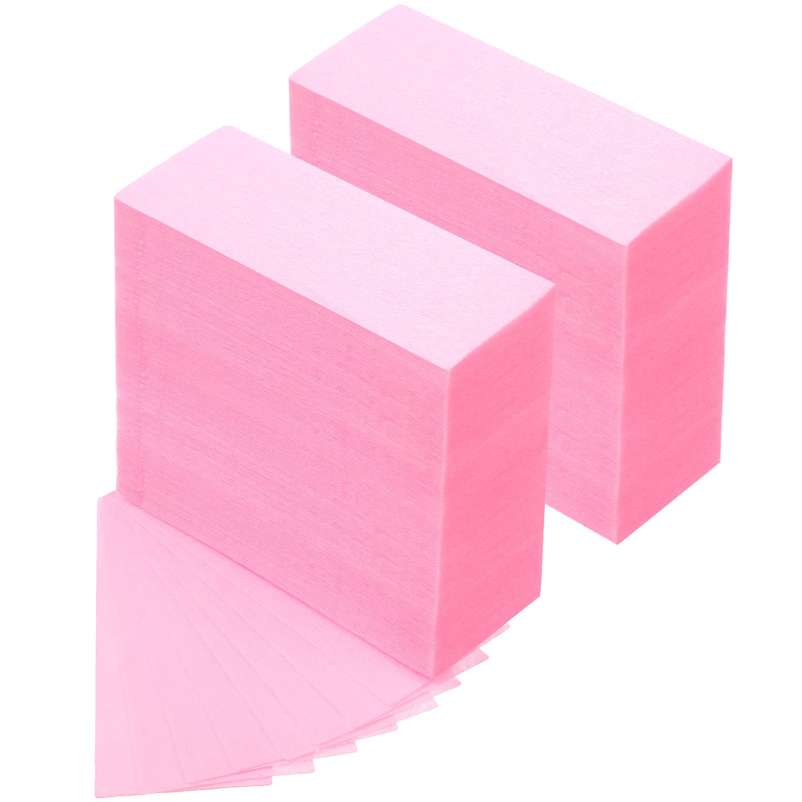 Blulu 400 non-woven wax strips packaging emphasizes durability and hygiene