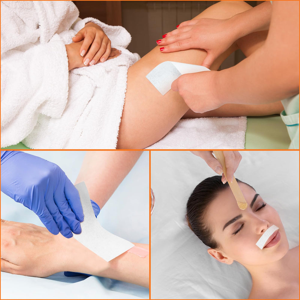 Includes 400 sheets for multiple waxing sessions.