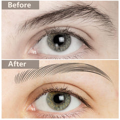 Blulu eyebrow tattoos offering 66 pairs for versatile arch options.