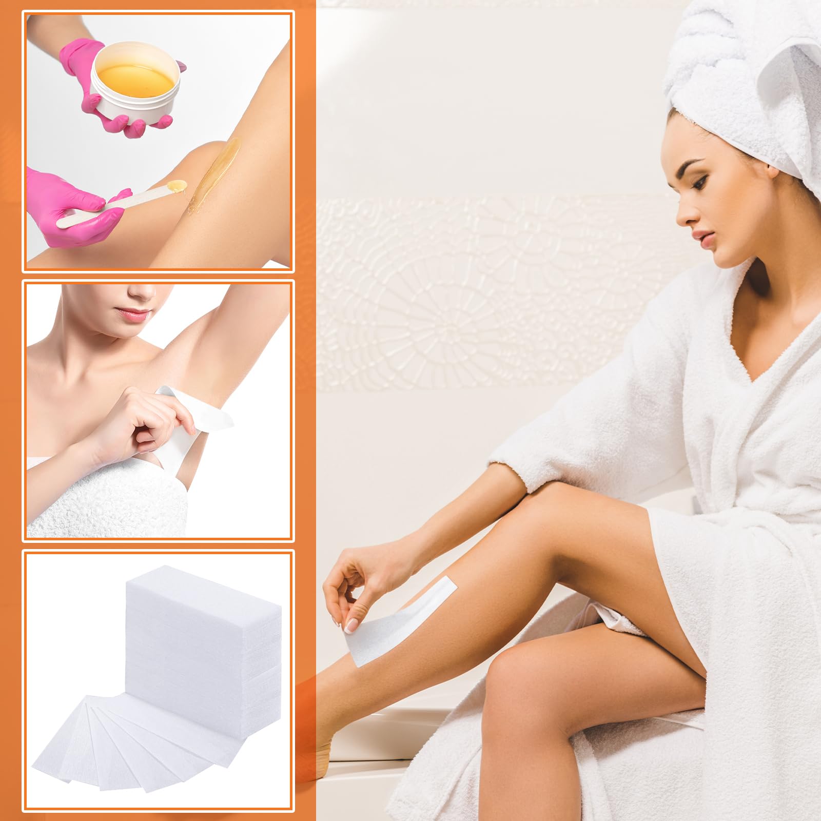 Ideal for face, legs, bikini, and underarms.