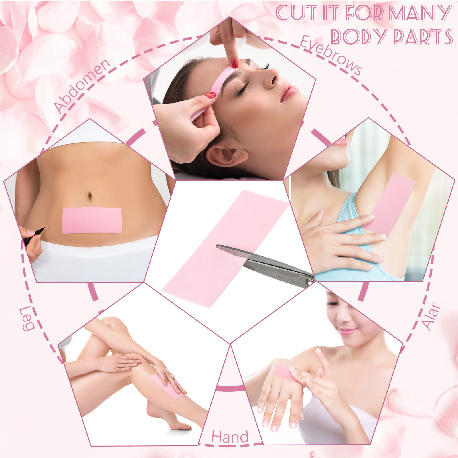 Blulu bulk pack highlights 400 sheets for home waxing