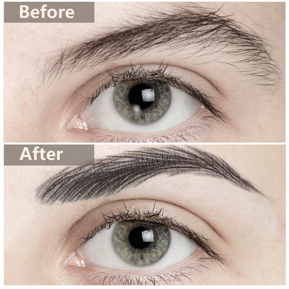 Blulu waterproof brow sticker with strong adhesion for smudge-proof wear