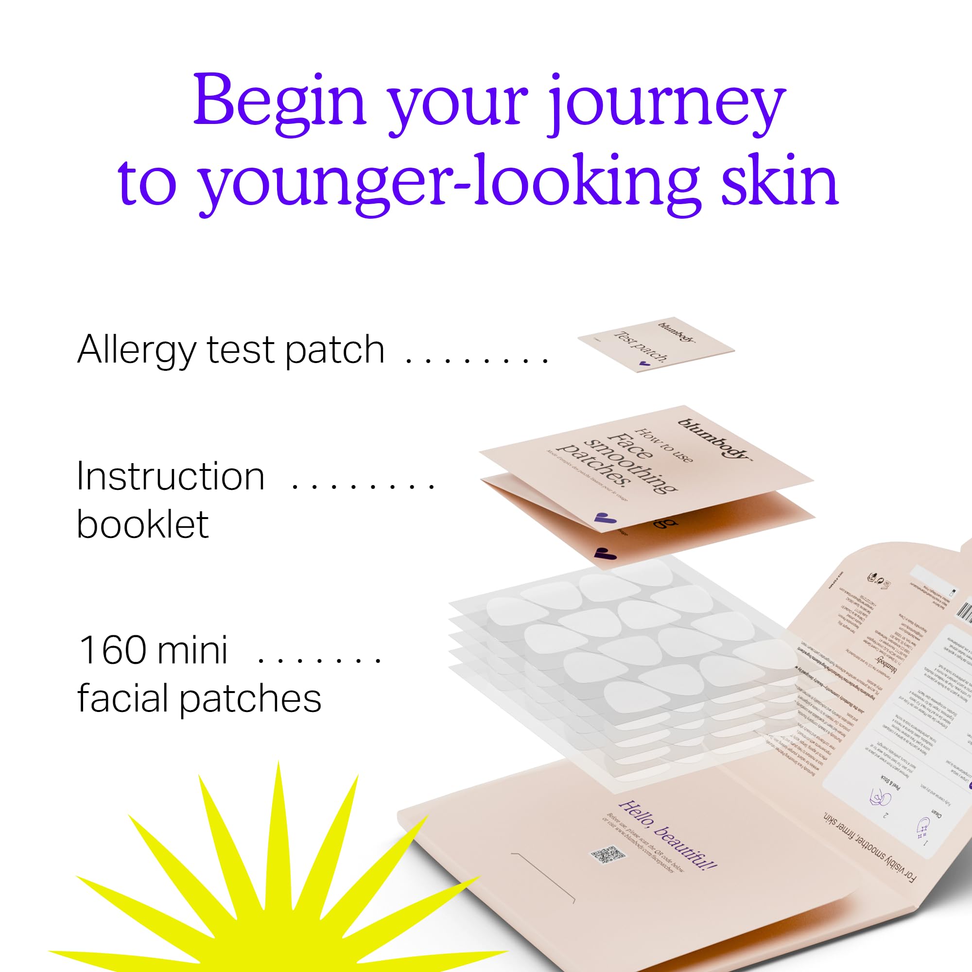 BLUMBODY night-time patch usage on clean skin supports comfortable wear