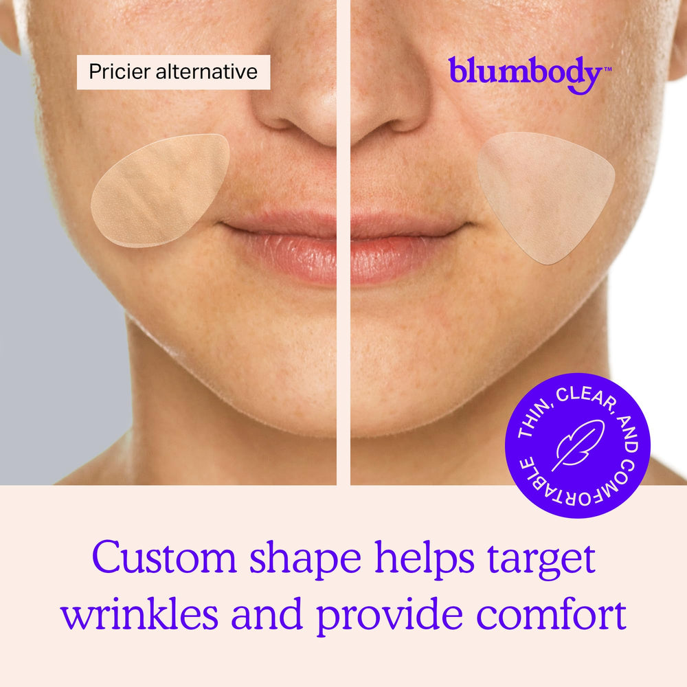 BLUMBODY non-silicone face tape material is skin-friendly