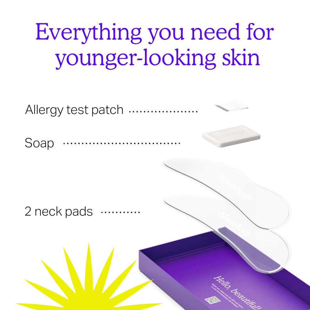 BLUMBODY month supply packaging displayed supporting consistent nightly routine.