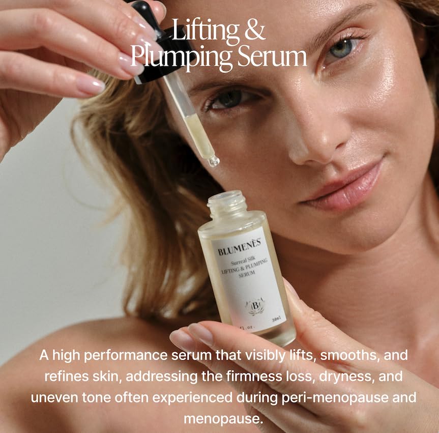 Blumenes Surreal Silk serum dispense pump enables precise application