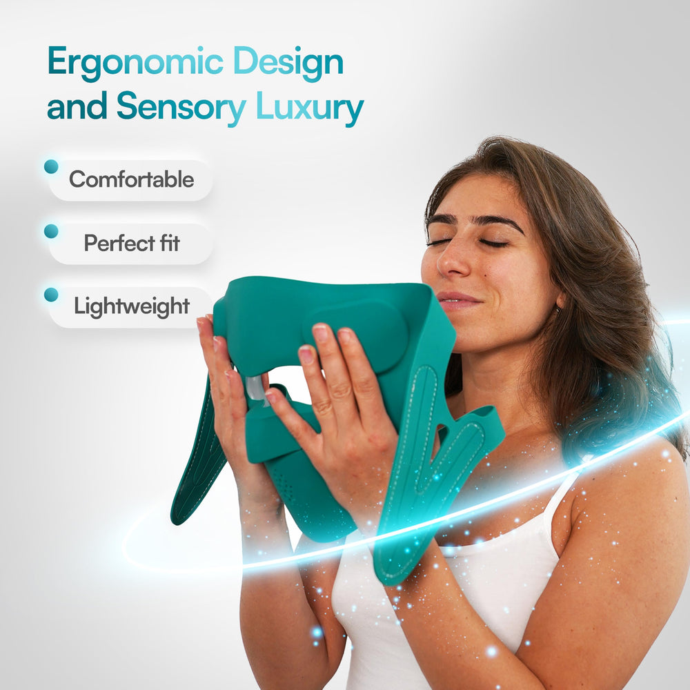 BluMora LED Face Mask all skin types image indicating safe daily use