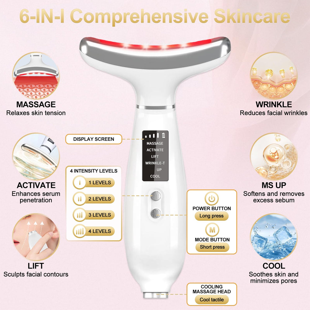 Blumskin 45°C warming mode enhances cream absorption for smoother results.