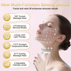 Blumskin multi-mode skincare with six modes and four LED colors for flexible routines.
