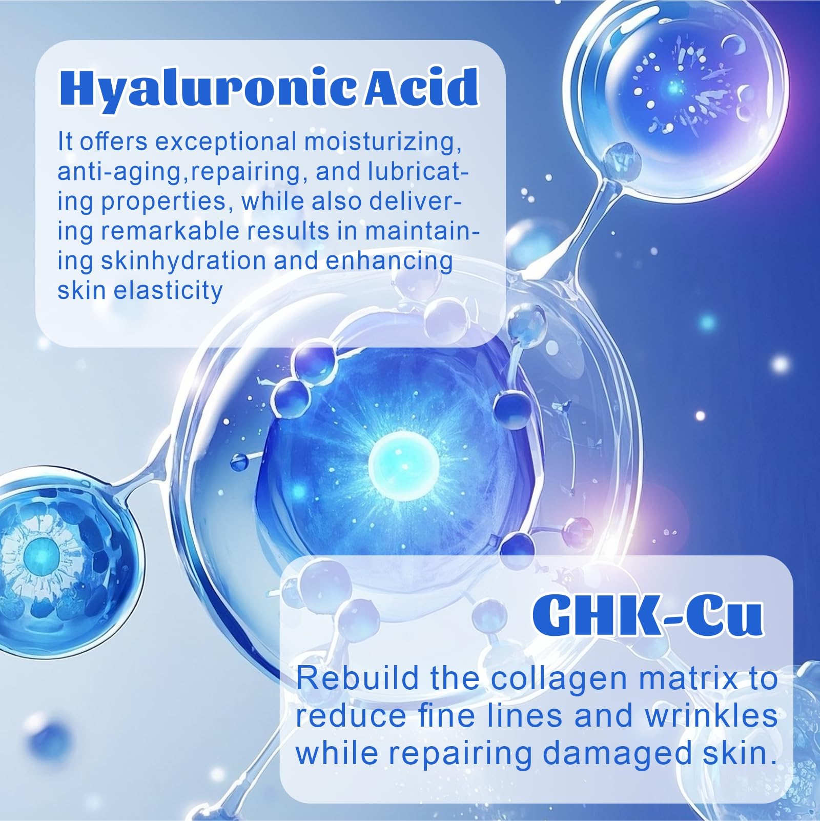 BLUPROTIN lightweight, non-sticky cream texture ideal for daily use.
