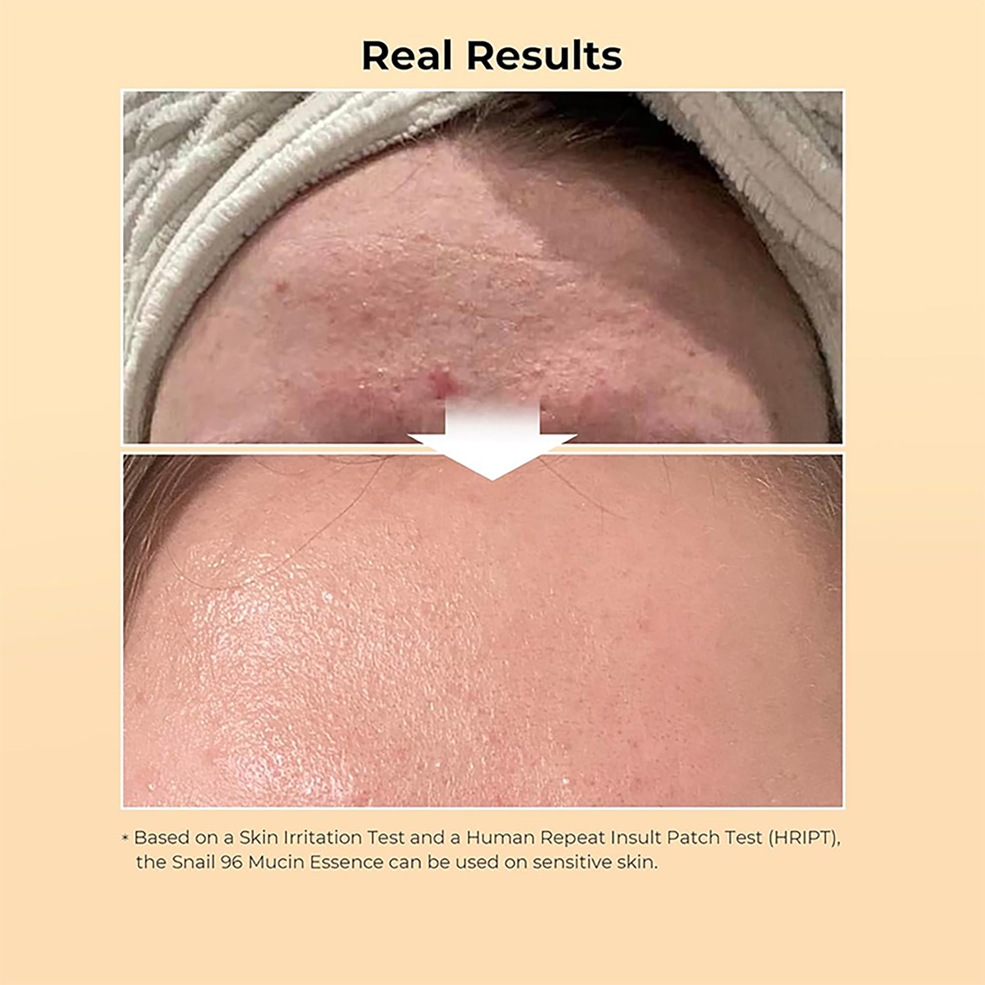 Blusheva Beauty Snail Mucin Radiance Serum packaging box close-up emphasizes cruelty-free credentials.