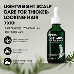 Bmrewax PP405 applied to scalp showing easy massage and quick absorption