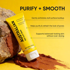 Boaccy Australian Red Clay Face Mask application routine for a refreshed feel.