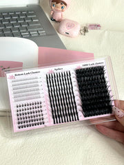 Boahankuke volume lash clusters 100D 12-20mm for full look