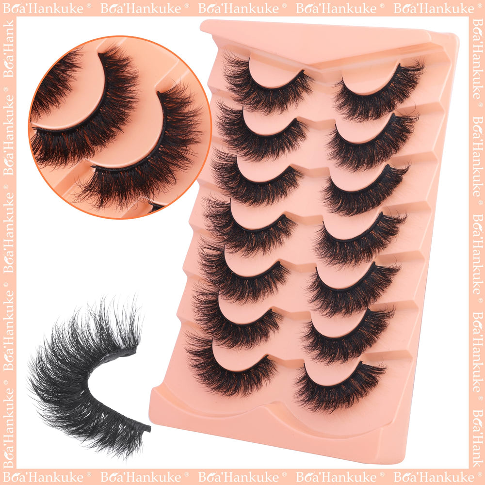 Boahankuke soft cotton band lashes offer lightweight comfort and easy wear.