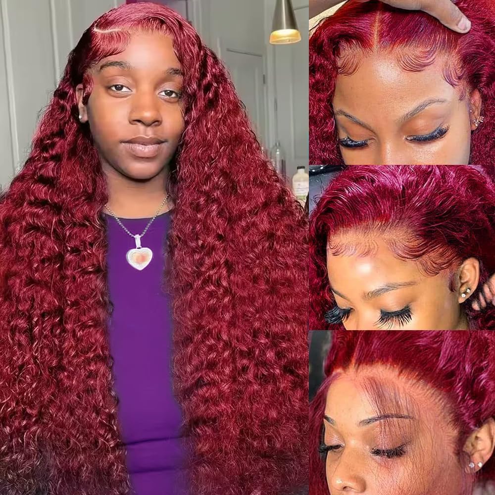 Bobili vibrant red wine shade enhances evening looks.