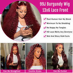 Bobili deep wave wig offers low-maintenance volume.