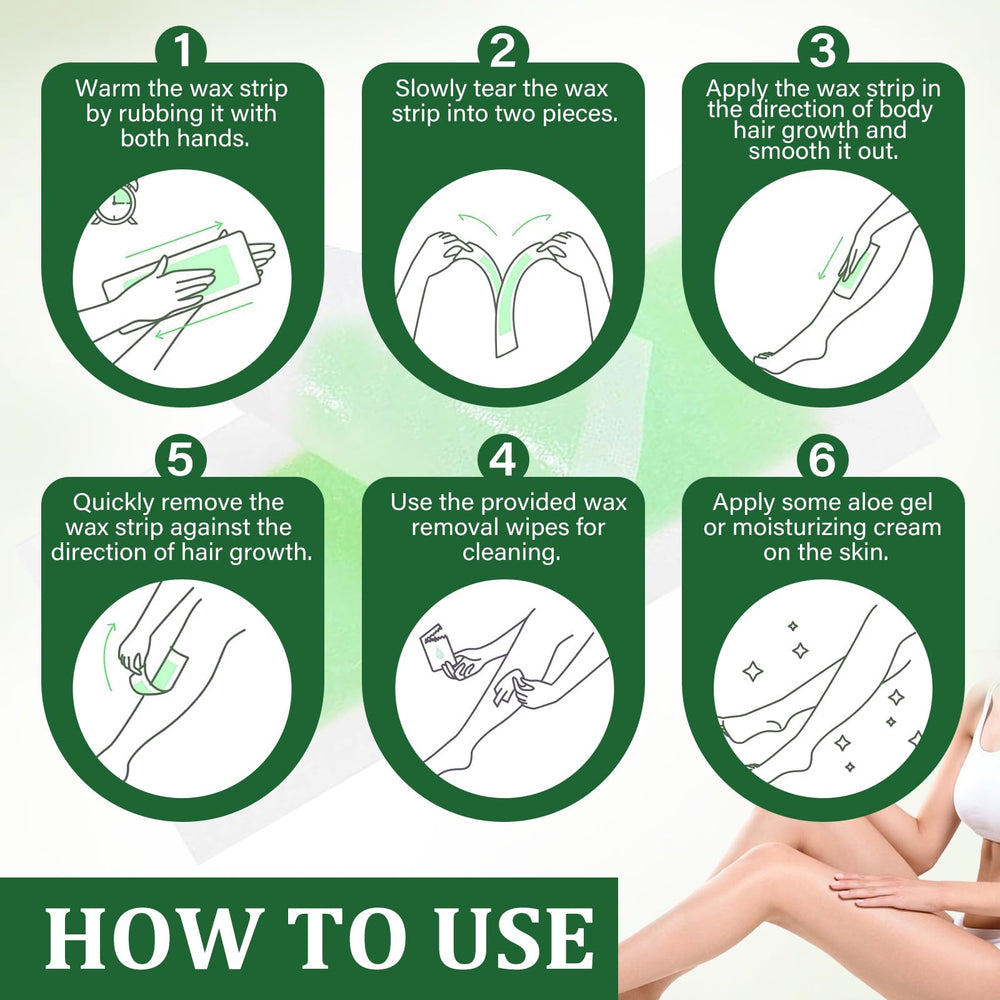 Bocello all-in-one waxing kit for women and men, at-home convenience.
