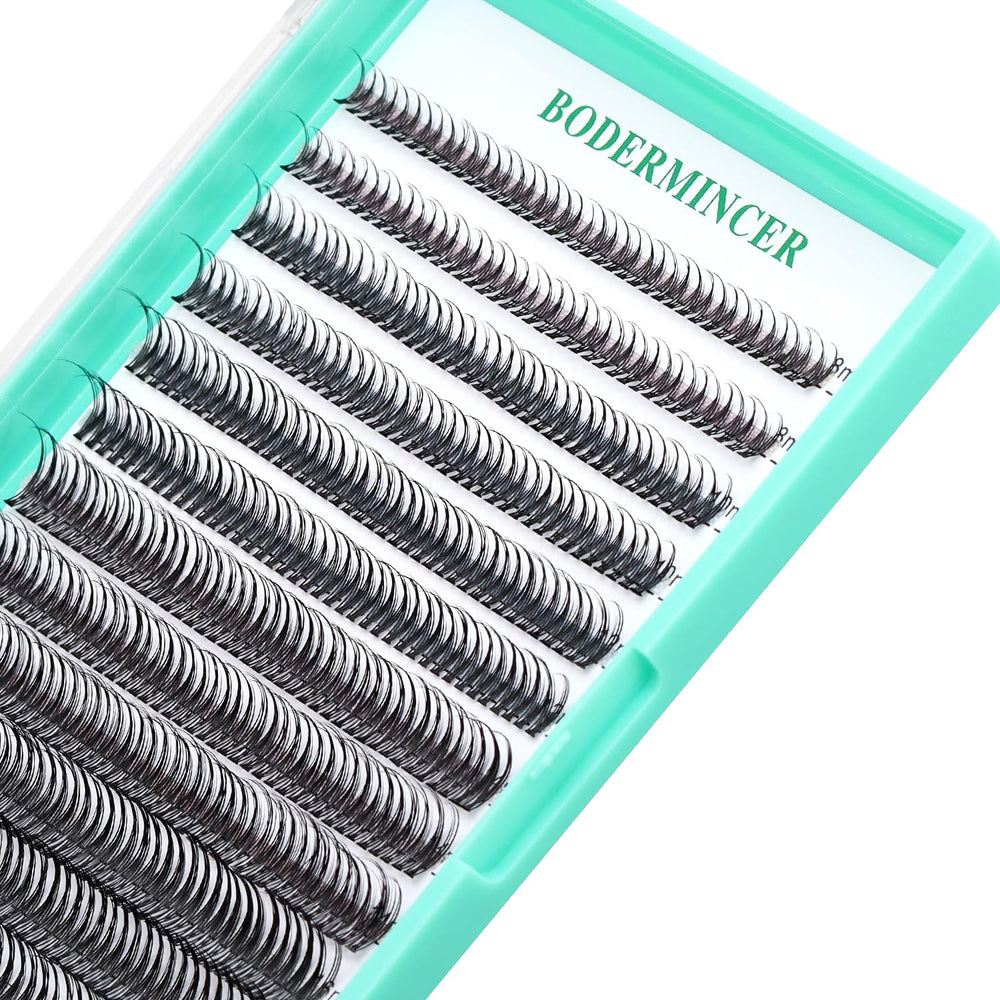 Bodermincer 120pcs false eyelashes pack showing dense, versatile set