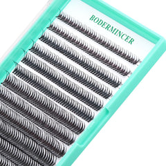Bodermincer 120pcs false eyelashes pack showing dense, versatile set