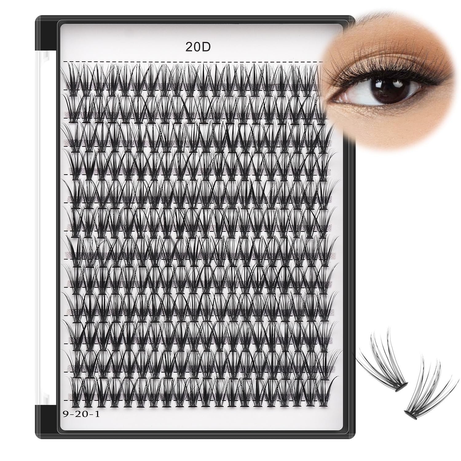 D-curl Bodermincer lash collection with bold volume and curl
