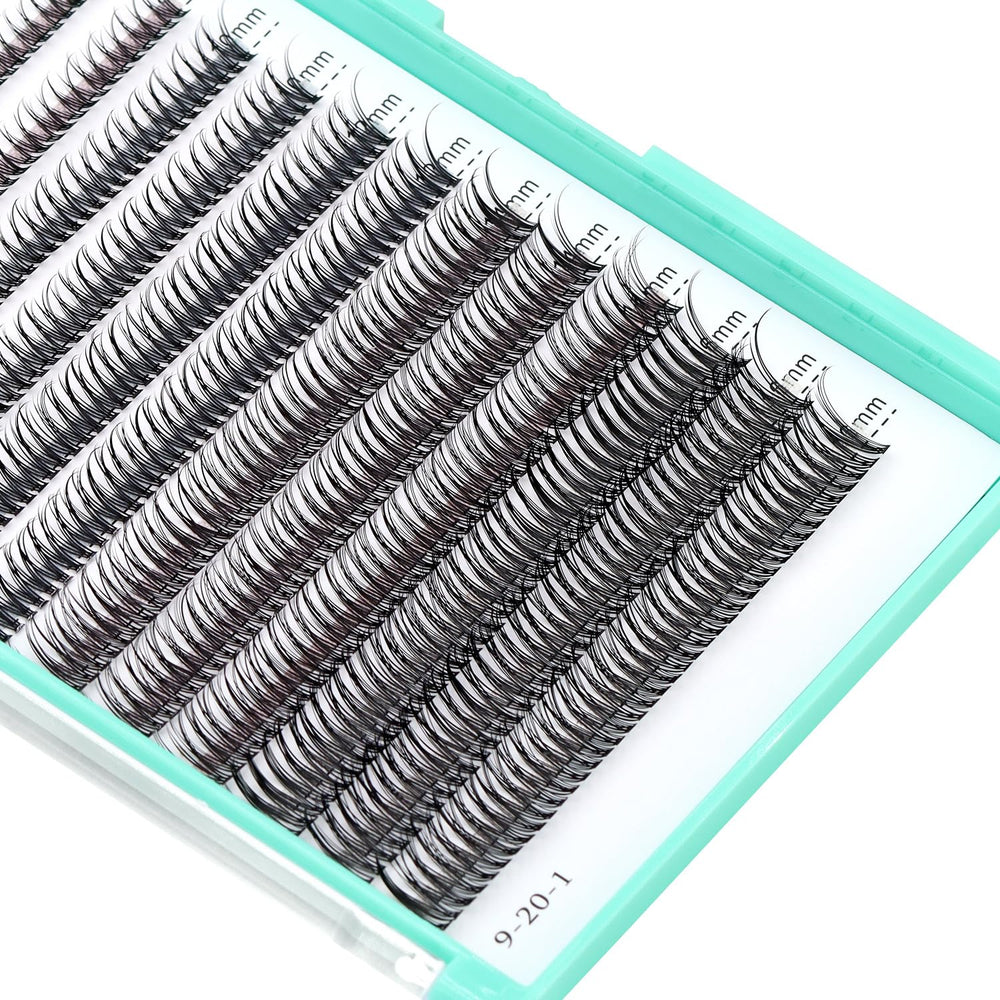 Bodermincer elegant lash arrangement showing easy application angle