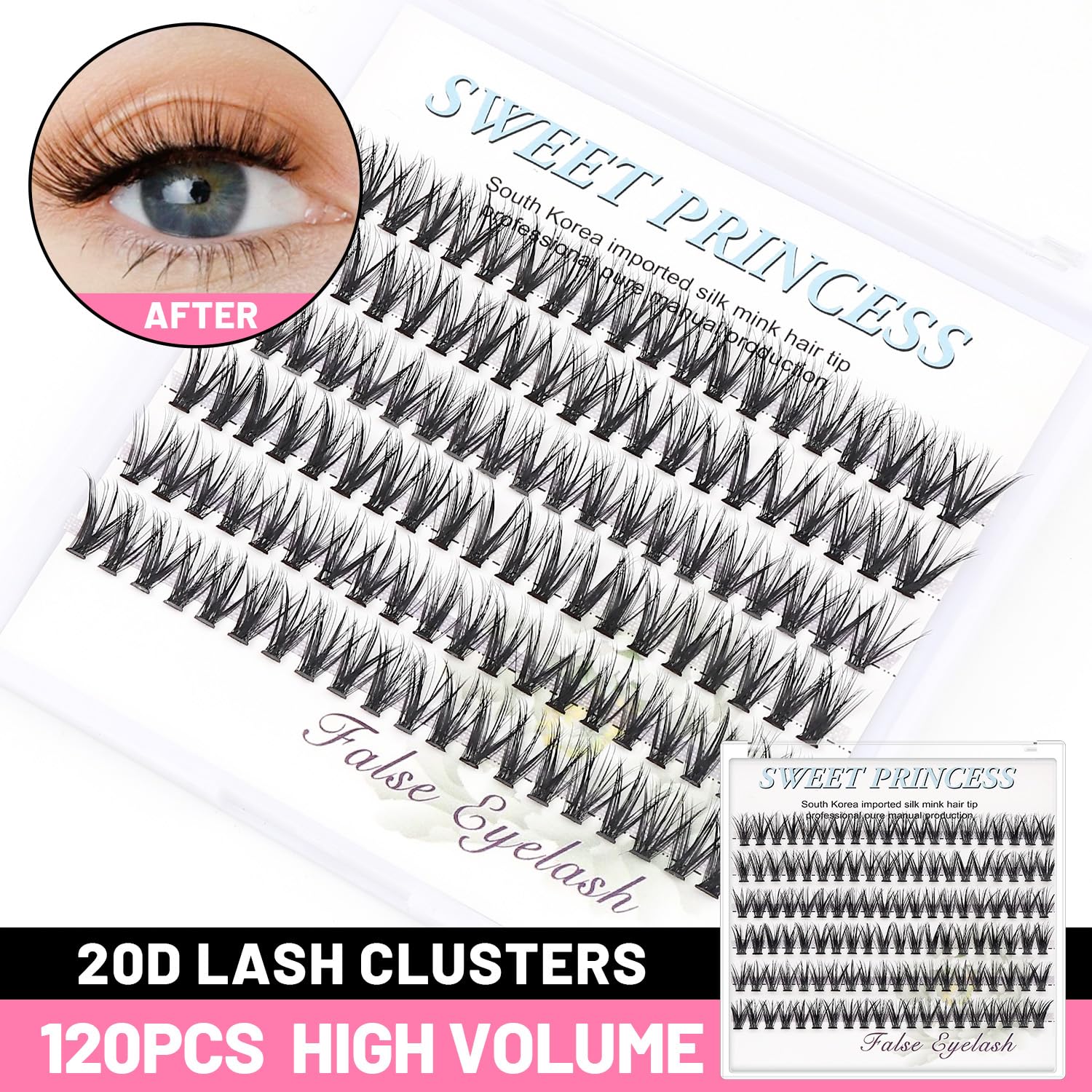 Bodermincer individual lash clusters are ideal for professional salons.