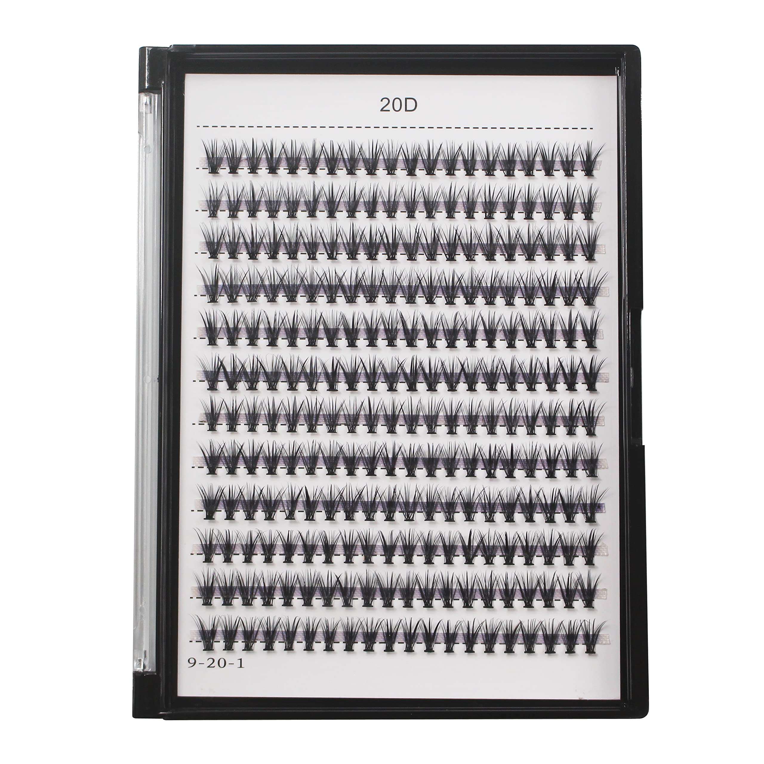 Protective storage case keeps clusters organized and ready to use.