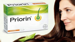 bodi PRIORIN bottle closeup highlighting German-made premium formula.