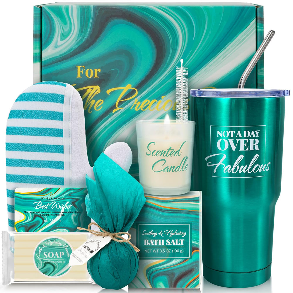 BODY & EARTH bath sets box-front, an elegant gift idea for mom
