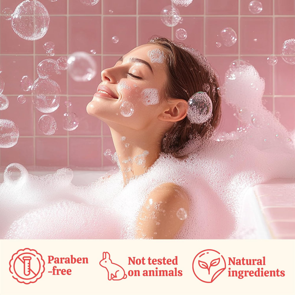 Body & Earth rose bath salts for a soothing soak