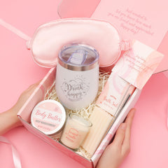 Body & Earth Rose Spa Eye Mask for restful sleep and travel