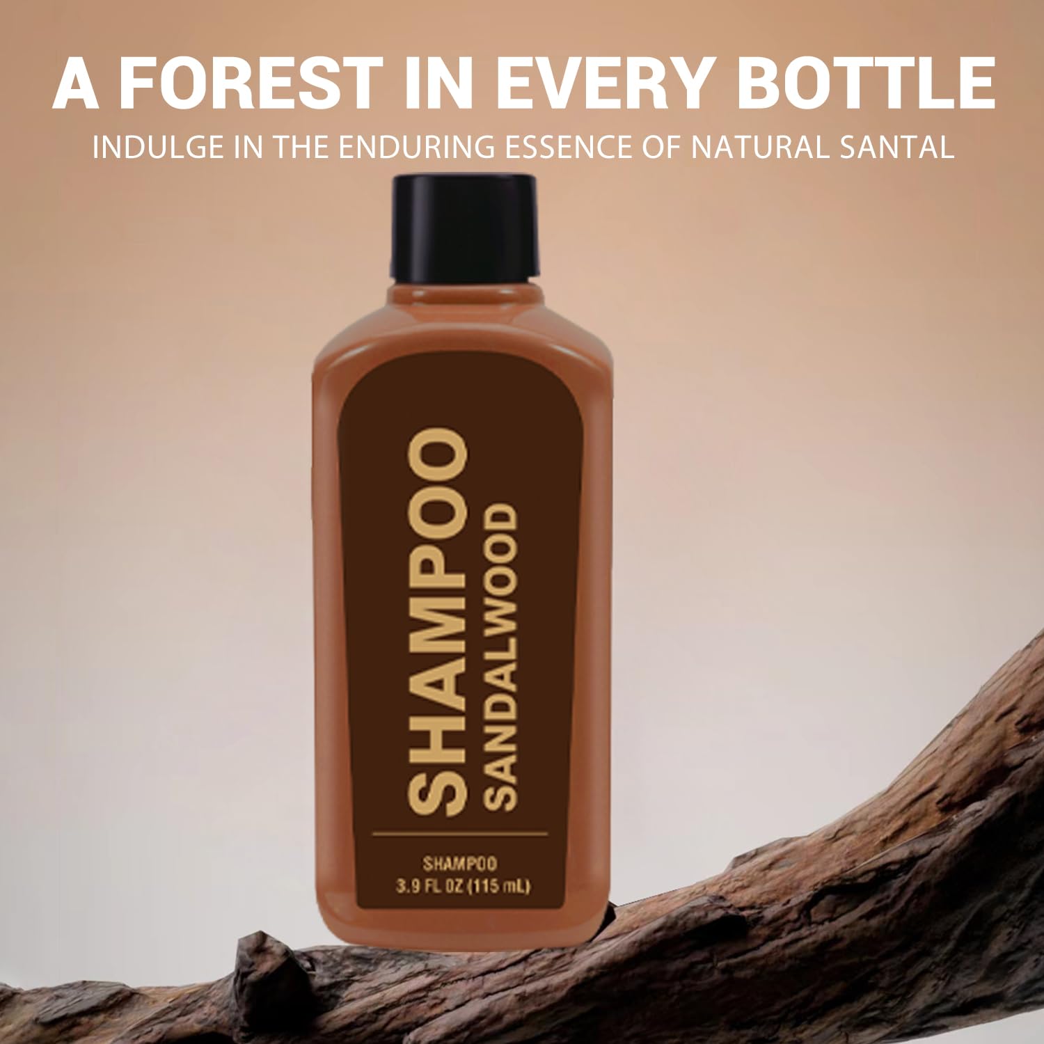 Body & Earth sandalwood travel set body wash bottle for aromatic refreshment