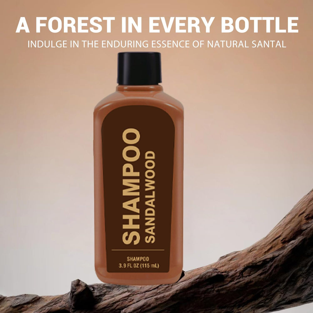 Body & Earth sandalwood travel set body wash bottle for aromatic refreshment