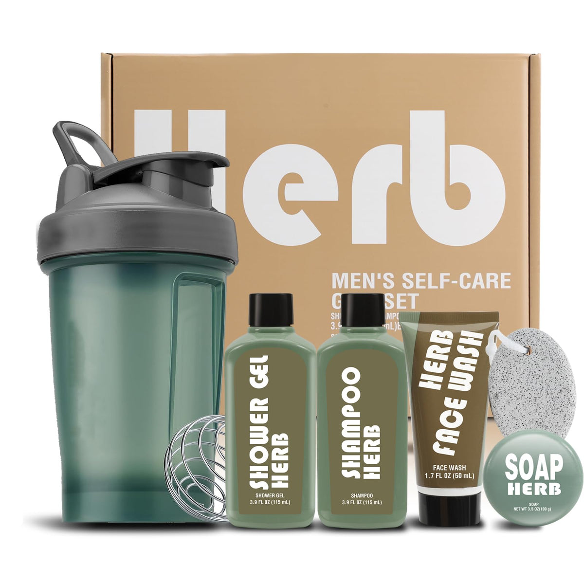 Body & Earth six-piece gift set soap for daily freshness.