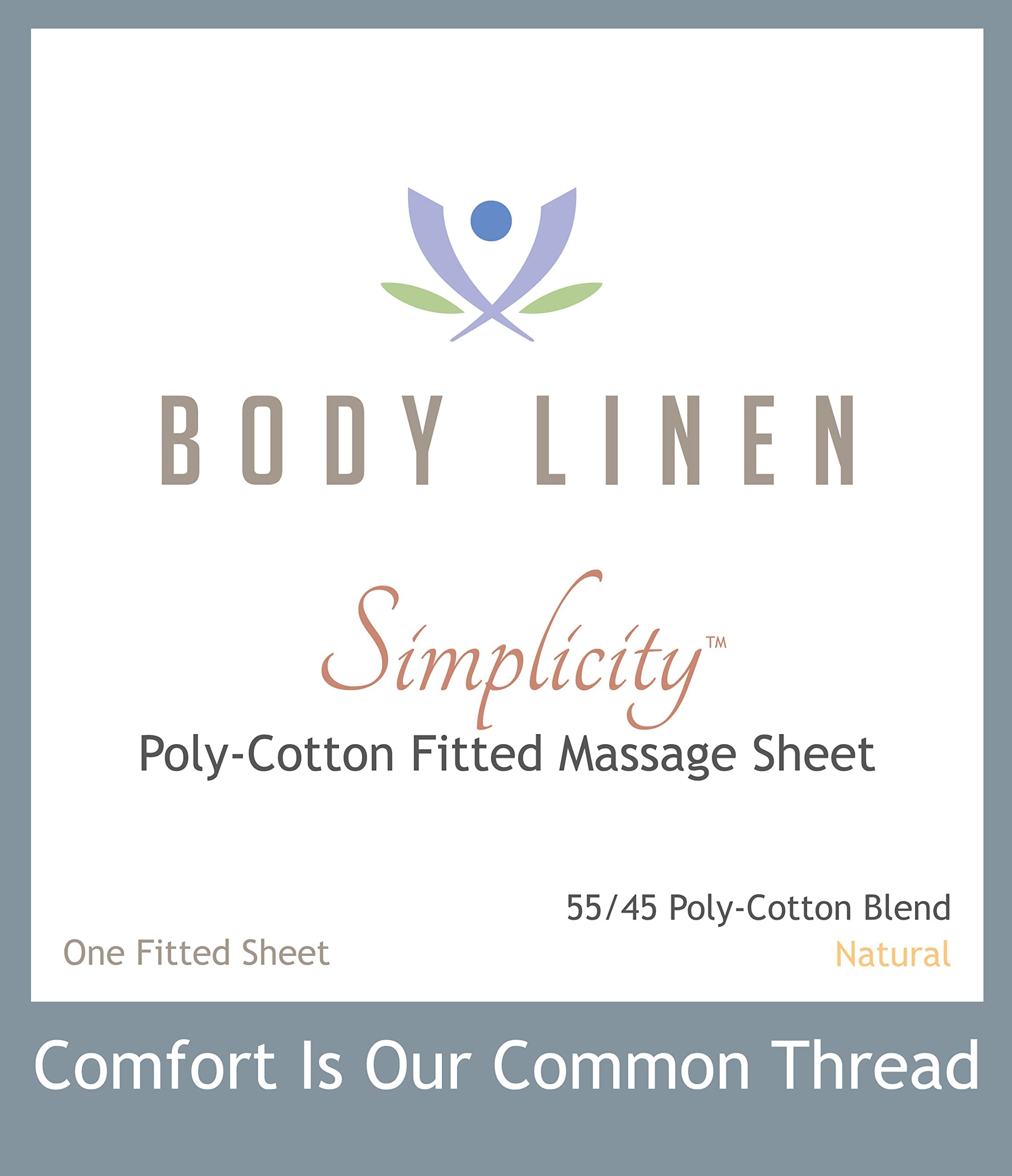 Body Linen Simplicity white and natural colors suit low-light setups.