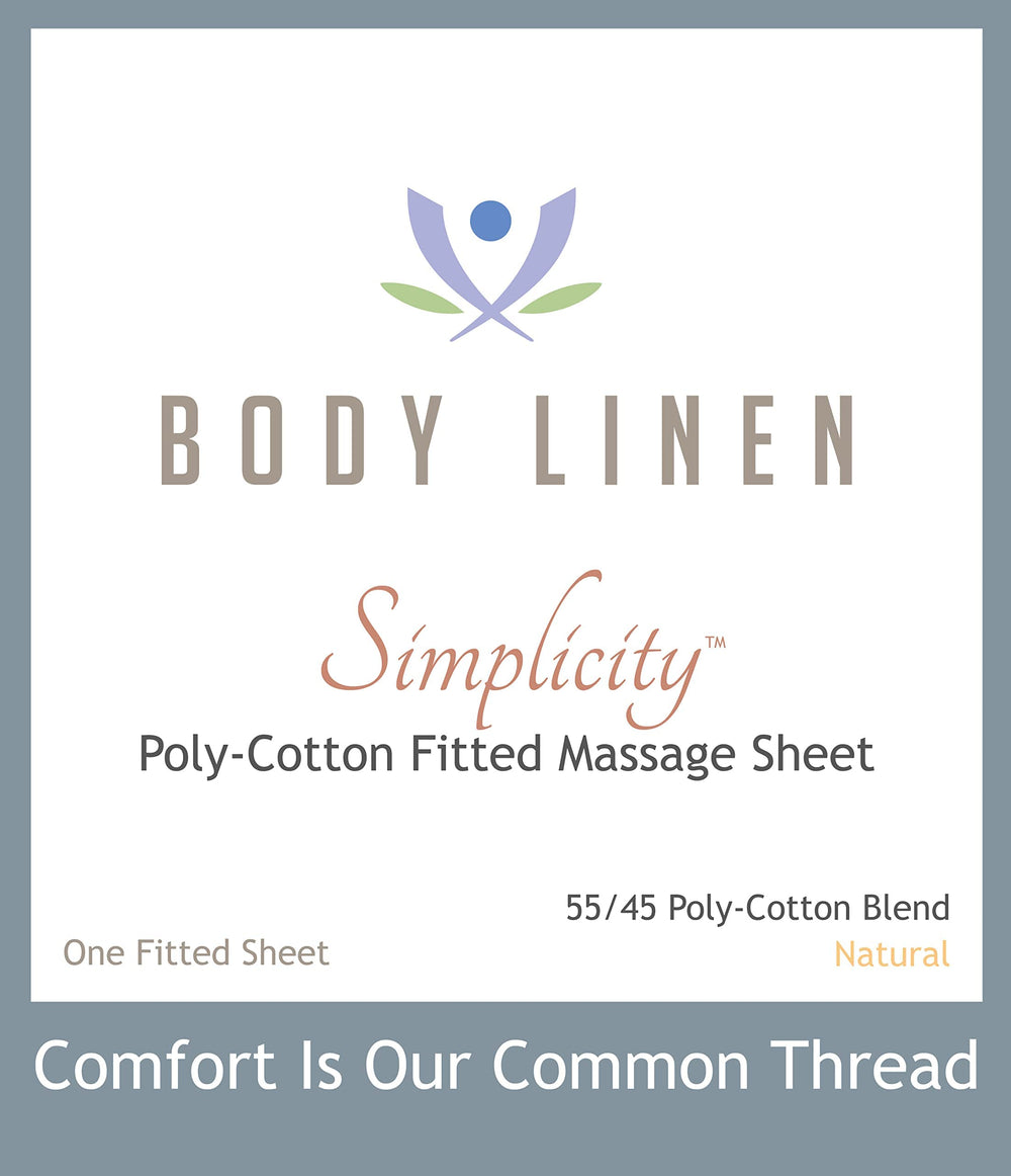 Body Linen Simplicity white and natural colors suit low-light setups.