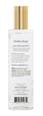 Bodycology Pure White Gardenia fragrance mist spray applied on wrist for a soft floral scent.