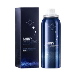 Body Glitter Spray bottle glistens on skin for festival shine