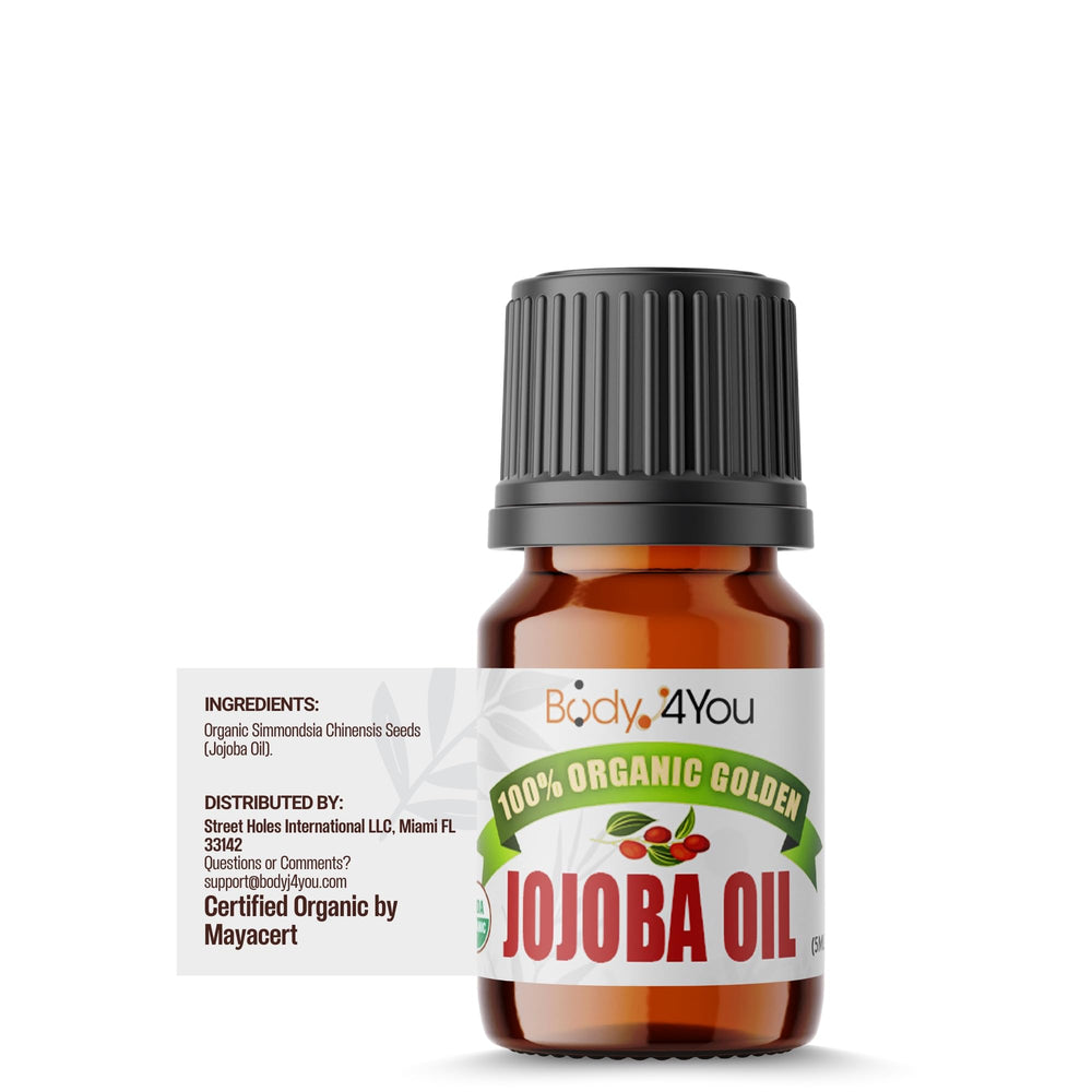 BodyJ4You jojoba oil bottle design supports convenient daily use.