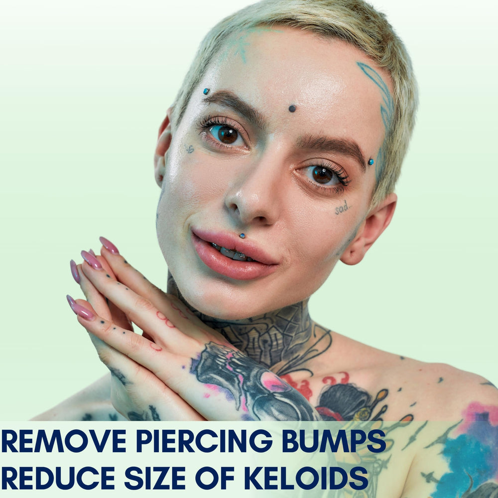 BodyJ4You keloid bump removal drops pictured for reducing bumps.