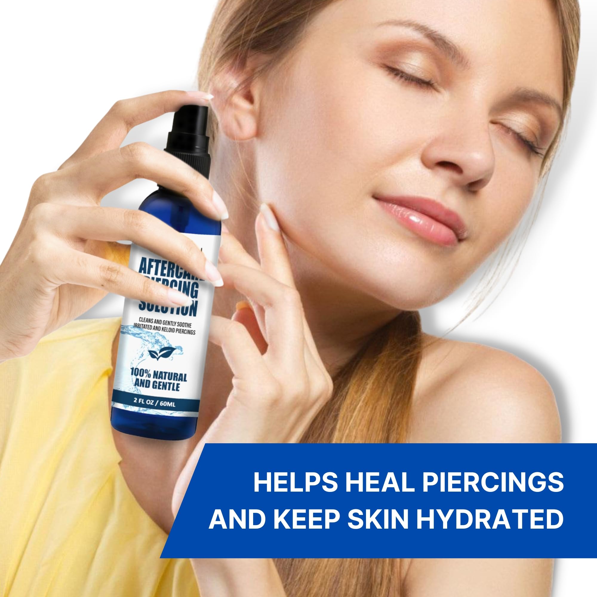 BodyJ4You saline solution ingredients close-up highlights sea salt and minerals for cleansing.