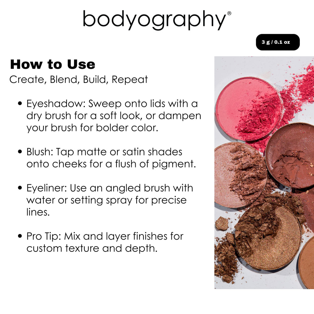Coy used as blush to coordinate a cool-toned cheek tint.