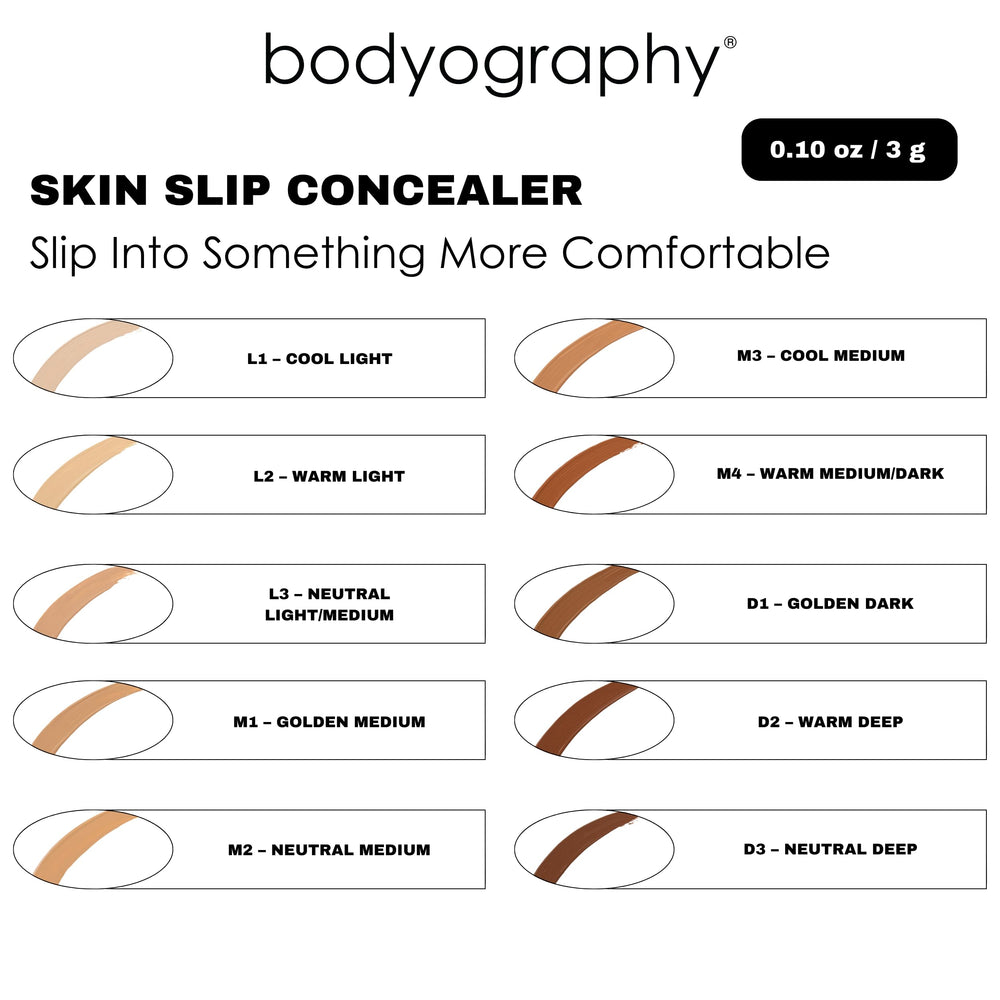 Bodyography Skin Slip concealer being blended for seamless coverage