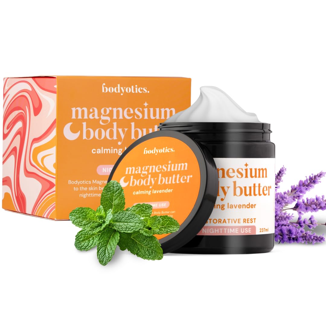 Bodyotics nighttime self-care ritual promotes calm and skin nourishment.