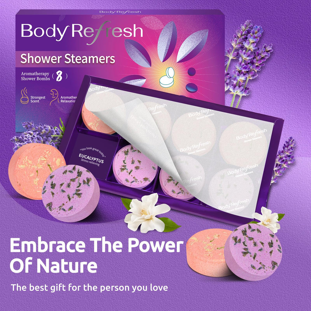 BodyRefresh gift-set shot showing elegant self-care gifting option.