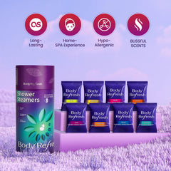 Closeup of BodyRefresh essential oils quality for a refreshing routine