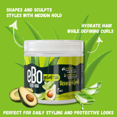 BOÉ COSMETICS EBO GelOil styling results in smooth edges and natural shine.